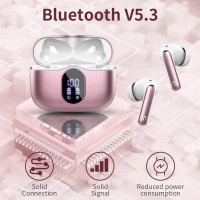 Bluetooth наушники Btootos A90 Pro 36 часов воспроизведения розовый (my-8108)