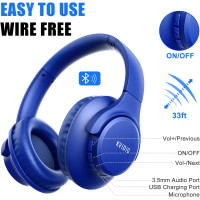 Bluetooth-наушники KVIDIO WH201A HiFi (my-11011)