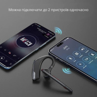 Гарнітура Bluetooth New Bee M51 із зарядним чохлом чорна (my-11145)