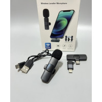 Универсальный беспроводной петличный микрофон для Android и Iphone TYPE-C IOS (my-11130)