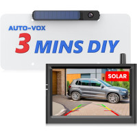 Бездротова камера заднього виду на сонячних батареях AUTO-VOX Solar1PRO (my-8002)