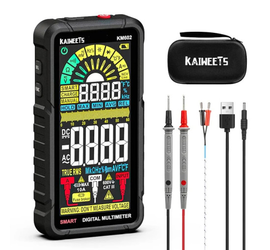 Интеллектуальный цифровой мультиметр KAIWEETS KM602 (my-16008)