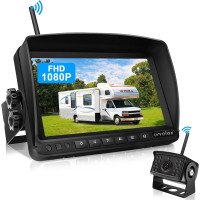 Комплект цифровой камеры заднего вида URVOLAX UR61X 7-дюймовый монитор, HD 1080P, угол обзора 170° (my-19028) Комплект цифровой камеры заднего вида URVOLAX UR61X 7-дюймовый монитор, HD 1080P, угол обзора 170° (my-19028)