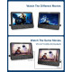 Портативный 10,5-дюймовый DVD-плеер WONNIE SMJ1011 с двумя экранами 1280x800, черный (my-19020) Портативный 10,5-дюймовый DVD-плеер WONNIE SMJ1011 с двумя экранами 1280x800, черный (my-19020)