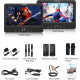 Портативный 10,5-дюймовый DVD-плеер WONNIE SMJ1011 с двумя экранами 1280x800, черный (my-19020) Портативный 10,5-дюймовый DVD-плеер WONNIE SMJ1011 с двумя экранами 1280x800, черный (my-19020)