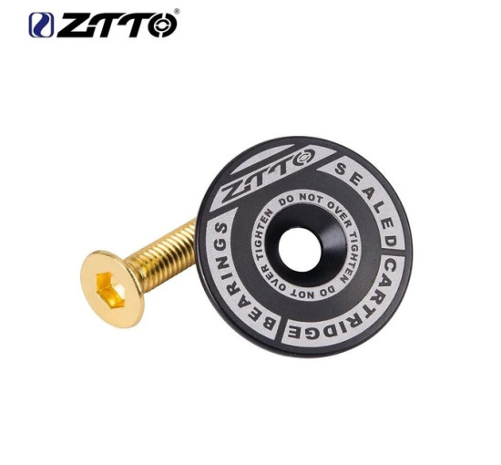 Рульова колонка ZTTO 4444S ZS44/28.6 ZS44/30 для прямого штока вилки та прямої склянки, чорний (my-16079)
