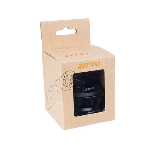 Рульова колонка ZTTO 4444S ZS44/28.6 ZS44/30 для прямого штока вилки та прямої склянки, чорний (my-16079)