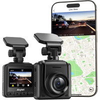 Відеореєстратор Avylet A1, WiFi 2K, зовнішній GPS, 1,5-дюймовий IPS-екран, чорний (my-19016) Відеореєстратор Avylet A1, WiFi 2K, зовнішній GPS, 1,5-дюймовий IPS-екран, чорний (my-19016)