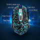 Игровая мышь VGUARD удобная проводная USB-оптическая RGB-мышь эргономичная для ПК, 7 цветов светодиодной подсветки , черная (my-16013)