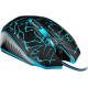 Игровая мышь VGUARD удобная проводная USB-оптическая RGB-мышь эргономичная для ПК, 7 цветов светодиодной подсветки , черная (my-16013)