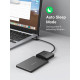 Кабель адаптер UGREEN SATA-USB 3.0 адаптер жорсткого диска SATA I/II/III, чорний (my-16042)