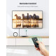Перемикач HDMI із ДУ UGREEN HDMI Switcher 3In1 Out 4K@30HZ, чорний (my-16043)