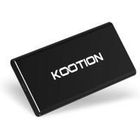 Внешний высокоскоростной твердотельный SSD накопитель KOOTION на  250 ГБ скорость чтения до 500 МБ/с и записи до 450 МБ/с, черный (my-16083)