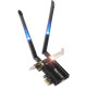 Wi-Fi-карта Ubit WiFi 6 AX3000E PCIE Max 2974 Мбит/с, трёхдиапазонная (my-19004)