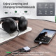 Зарядний пристрій UGREEN USB C на роз'єм 3,5 мм адаптер DAC PD 60 Вт швидка зарядка Type C, сірий