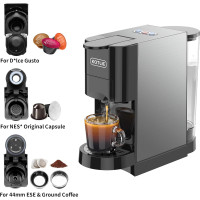 Кофемашина Heightening Espresso 4in1 для Nespresso Original ЧЕРНЫЙ (AC-513H) (my-13012)