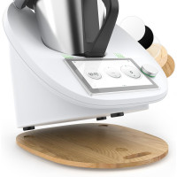 Ковзаюча, роликова дошка Siegvoll, що легко рухається, аксесуари для Thermomix TM6 TM5, дуб (my-13150) Ковзаюча, роликова дошка Siegvoll, що легко рухається, аксесуари для Thermomix TM6 TM5, дуб (my-13150)