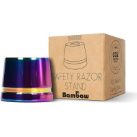 Підставка Bambaw для безпечної бритви Double Edge, колір веселка (my-16023)