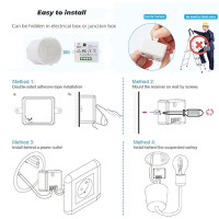 Беспроводной выключатель света DieseRC 2201M+WP07 настенная панель RF защитный выключатель и 10-амперный ресивер-контроллер (my-16024)