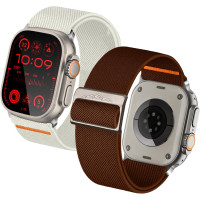 Сменный ремешок Chinber из эластина Solo Loop для iWatch Series Ultra 8 7 6 5 4 SE 2 упаковки, Размер: 38mm 40mm 41mm  (my-13169)