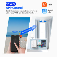 Модуль інтелектуального контролера рольставні DieseRC WIFI з радіочастотним пультом дистанційного керування 433 МГц (my-16035)