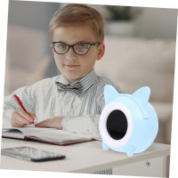 Декоративный будильник-ночник Artibetter синий (my-6118)