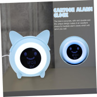 Декоративный будильник-ночник Artibetter синий (my-6118)