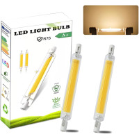 Светодиодная линейная галогенная лампа LDFHOIN R7S 118 мм теплый белый 3000К (my-6155)