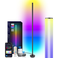 Светодиодный напольный светильник Voneta ‎DFQY-CS14 черный (my-6018)