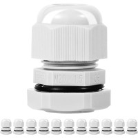 Водонепроницаемые электрические кабельные вводы Dawenur 12 шт. M25 для улицы, IP68 (my-13160)