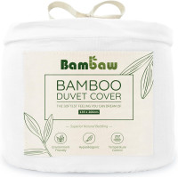 Охлаждающее постельное белье Bambaw из бамбука 135x200 см. белого цвета (my-16077) Охлаждающее постельное белье Bambaw из бамбука 135x200 см. белого цвета (my-16077)