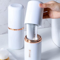 Дорожній футляр DNCG для догляду за порожниною рота з двома футлярами, аксесуари для ополіскувача порожнини рота (my-13133)