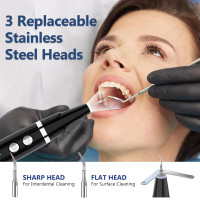 Ультразвуковой очиститель зубов LYMI 1 черный (my-6082)