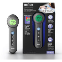 Бесконтактный инфракрасный термометр Braun BNT400 BLACK (my-8029)
