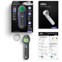 Бесконтактный инфракрасный термометр Braun BNT400 BLACK (my-8029)