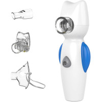 Ингалятор небулайзер FEELLIFE, эффективный мембранный небулайзер для детей, синий (my-13108)