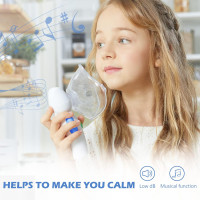 Ингалятор небулайзер FEELLIFE, эффективный мембранный небулайзер для детей, синий (my-13108)