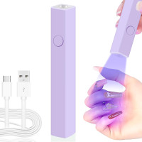 Мини УФ-светодиодная лампа для ногтей Diesisa фиолетовый (my-6080)