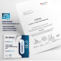 Набор для профессионального светодиодного отбеливания зубов DrDent (my-8026)