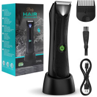 Чоловічий тример Vexloria VE-Body Groomer-Black з керамічною головкою лез (my-8037)