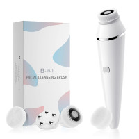 Электрическая очищающая щетка для лица Beautifive белый White-2 (my-6112)