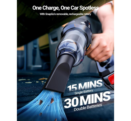 Автомобильный пылесос SEALIGHT X1 PP, портативный, беспроводной, 120 Вт (my-19147)