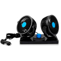 Автомобільний вентилятор, 12, подвійний (my-19087)