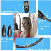 Бездротова мікрофонна гарнітура KIMAFUN KM-G100-1 (my-19109)