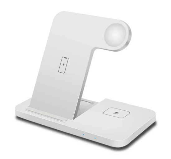 Бездротова зарядна станція PDKUAI, 15 Вт, білий (my-19156) Бездротова зарядна станція PDKUAI, 15 Вт, білий (my-19156)