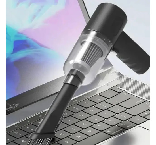 Бездротовий акумуляторний пилосос Vacuum Cleaner AS-228, чорний (my-19159)