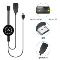 Бездротовий дисплейний адаптер QIDUHUQI 4K з телевізора на iOS/Android/Windows/iPhone (my-19186)