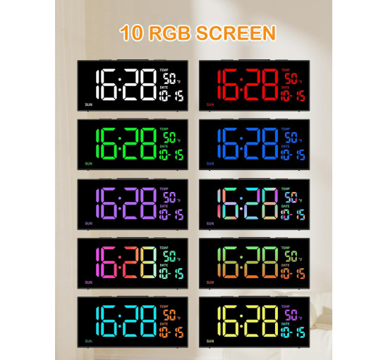 Будильник Netzu 6210TB для спальни (my-19050)