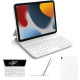 Чохол-клавіатура HOU для iPad 10/11 A16, ультратонкий, магнітний, білий (my-19119) Чохол-клавіатура HOU для iPad 10/11 A16, ультратонкий, магнітний, білий (my-19119)