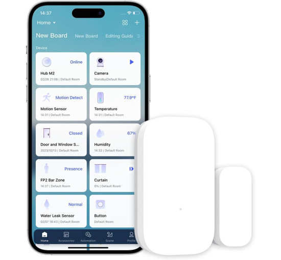 Датчик відкриття дверей та вікон Aqara ZigBee MCCGQ11LM, білий (my-19178)